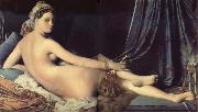 Jean Auguste Dominique Ingres Grande Odalisque oil painting on canvas